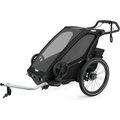 Thule Chariot Sport 1 Aluminum / Midnight Black