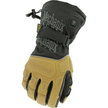 Mechanix Coldwork M-Pact Heated Gloves, Brown/Black, M