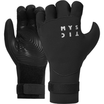 Mystic Roam Glove 3mm Precurved, Black, L