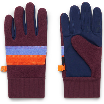 Cotopaxi Teca Fleece Full Finger Gloves, Wine, XL