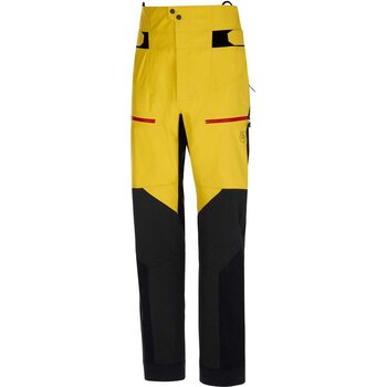 La Sportiva Supercouloir GTX Pro Pant Mens, Yellow/Black, XL