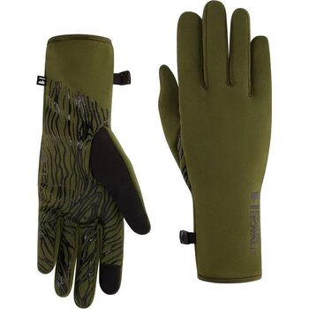 Mons Royale Amp Wool Fleece Gloves, Dark Olive, L