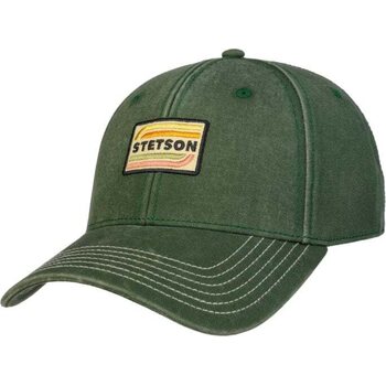 Stetson Baseball Cap Cotton, Washed Green, One Size