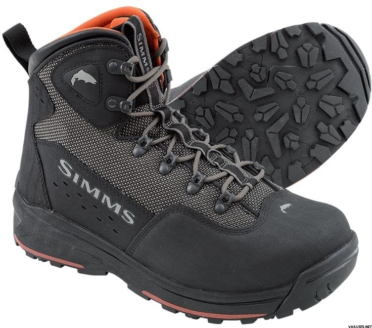 simms leather wading boots