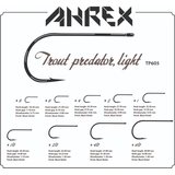 Ahrex Hooks TP605 Trout Predator Streamer Light