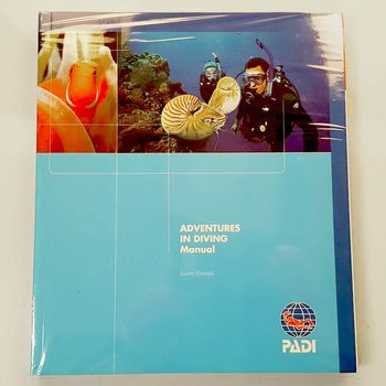 PADI Advanced Open Water Diver - oppikirja + slate, Swedish