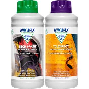 Nikwax Tech Wash + TX-Direct Wash-in Twin 1L
