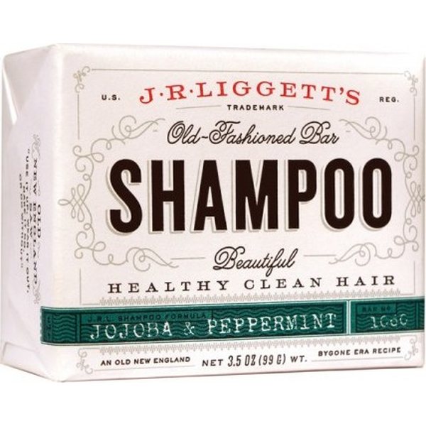 J.R. Liggett Jojoba & Peppermint Formula Shampoo Bar - 100 g