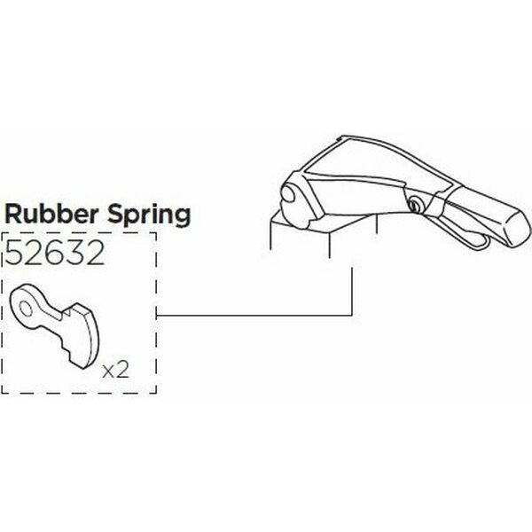Thule Rubber Spring 2pcs (TH 52632)