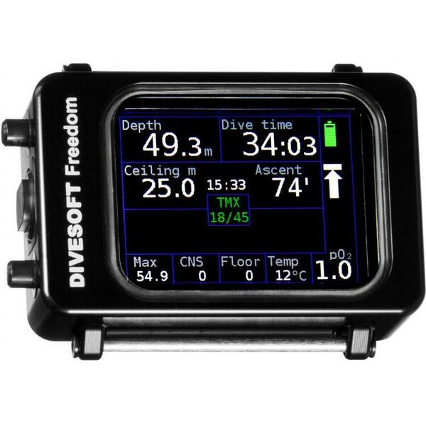 Divesoft CCR Bottom Timer to Closed Circuit