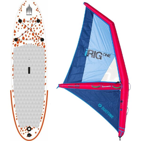 Inflatable Windsurf SUP + Inflatable SUP sail size M