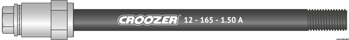 croozer thru axle adapter