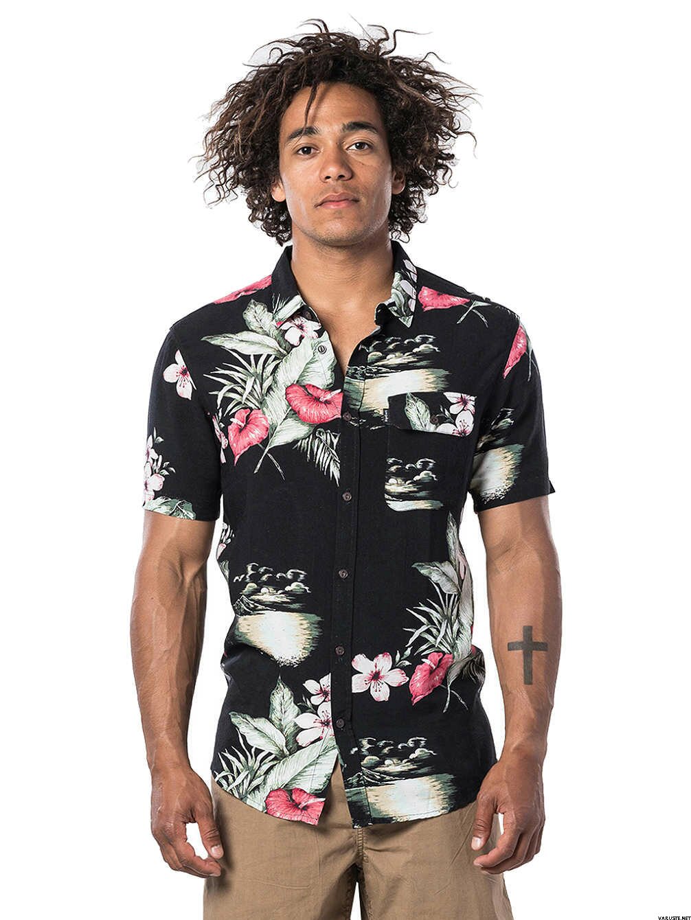 Rip Curl Oahu Shirt | Men's Short Sleeve Blouses | Heavylightstore