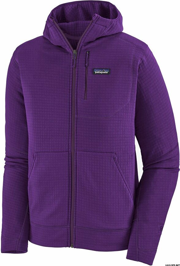 purple fleece jacket men's